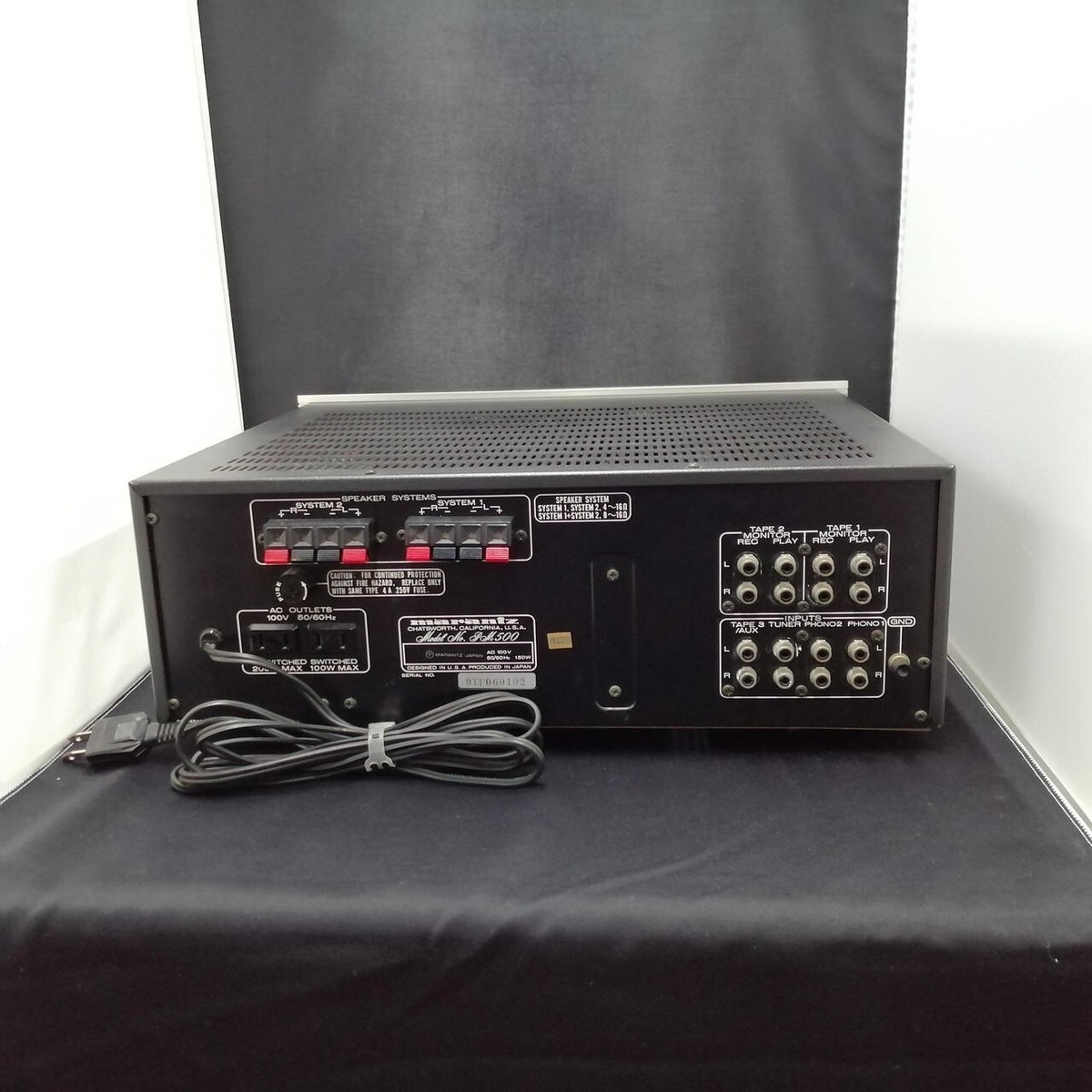 Marantz PM500 Stereo DC Integrated Power Amplifier 10Hz 60kHz