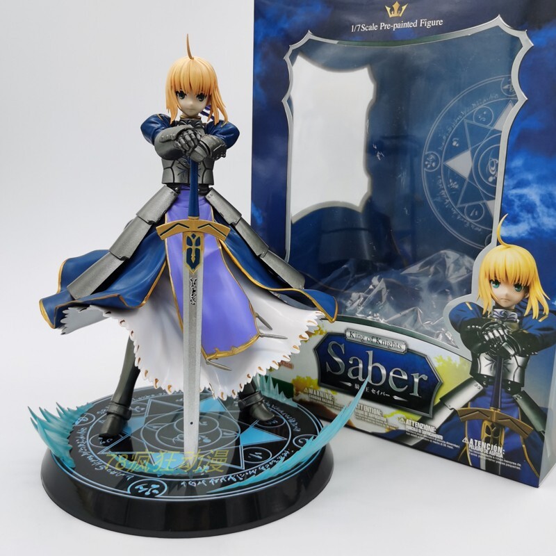 New Fate/Stay Night Saber 1/7 Action Figure King of Knight Saber