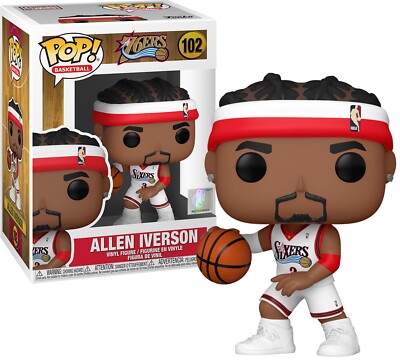 Funko NBA Legends POP! Basketball Allen Iverson Vinyl Figure #102