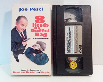 8 Heads in a Duffel Bag VHS, Joe Pesci, David Spade, Kristy