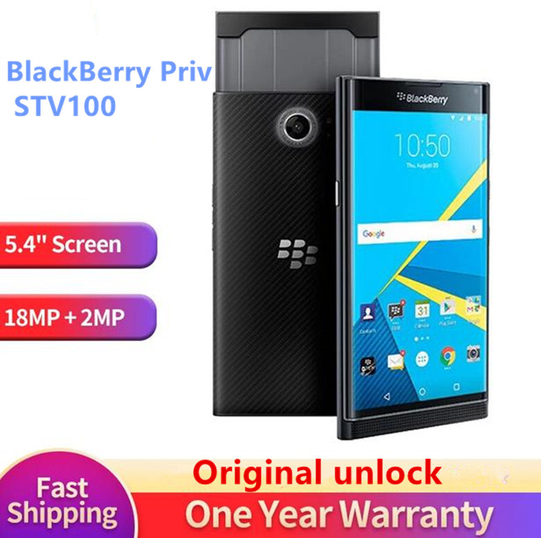 BlackBerry Priv STV100 32GB 18MP Slider 4G LTE Unlocked Android