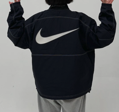 Supreme x Nike Ripstop Pullover Black - 24SS FQ0340-010 | eBay