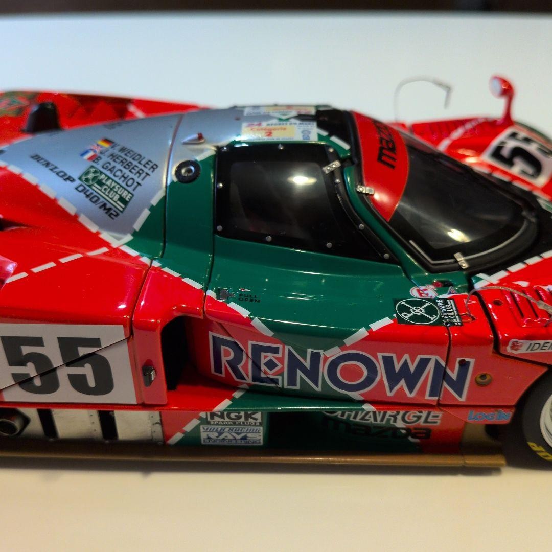 AUTOart 1/18 Mazda 787B 1991 Le Mans Winner Renown Charge Model