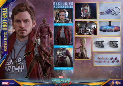Hot Toys MMS421 Guardians of the Galaxy Vol. 2 Star-Lord Deluxe