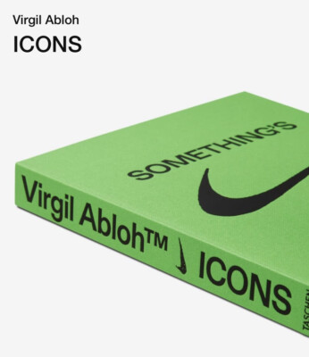 New Virgil Abloh x Nike ICONS Something's Off Book Taschen Off