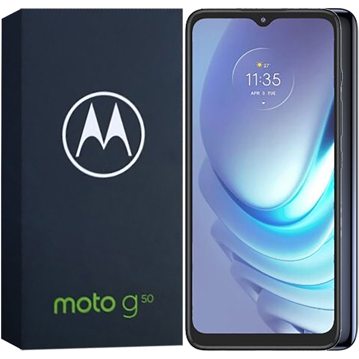 Motorola Moto G50 5G Steel Grey 64GB + 4GB Dual-SIM Unlocked GSM