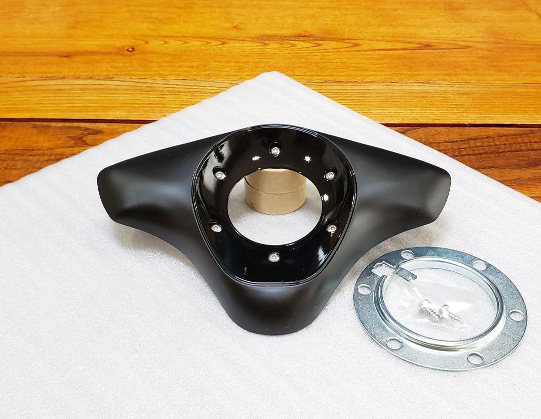 MOMO NERO Steering Wheel Center Pad - Unused Replacement Part F/S