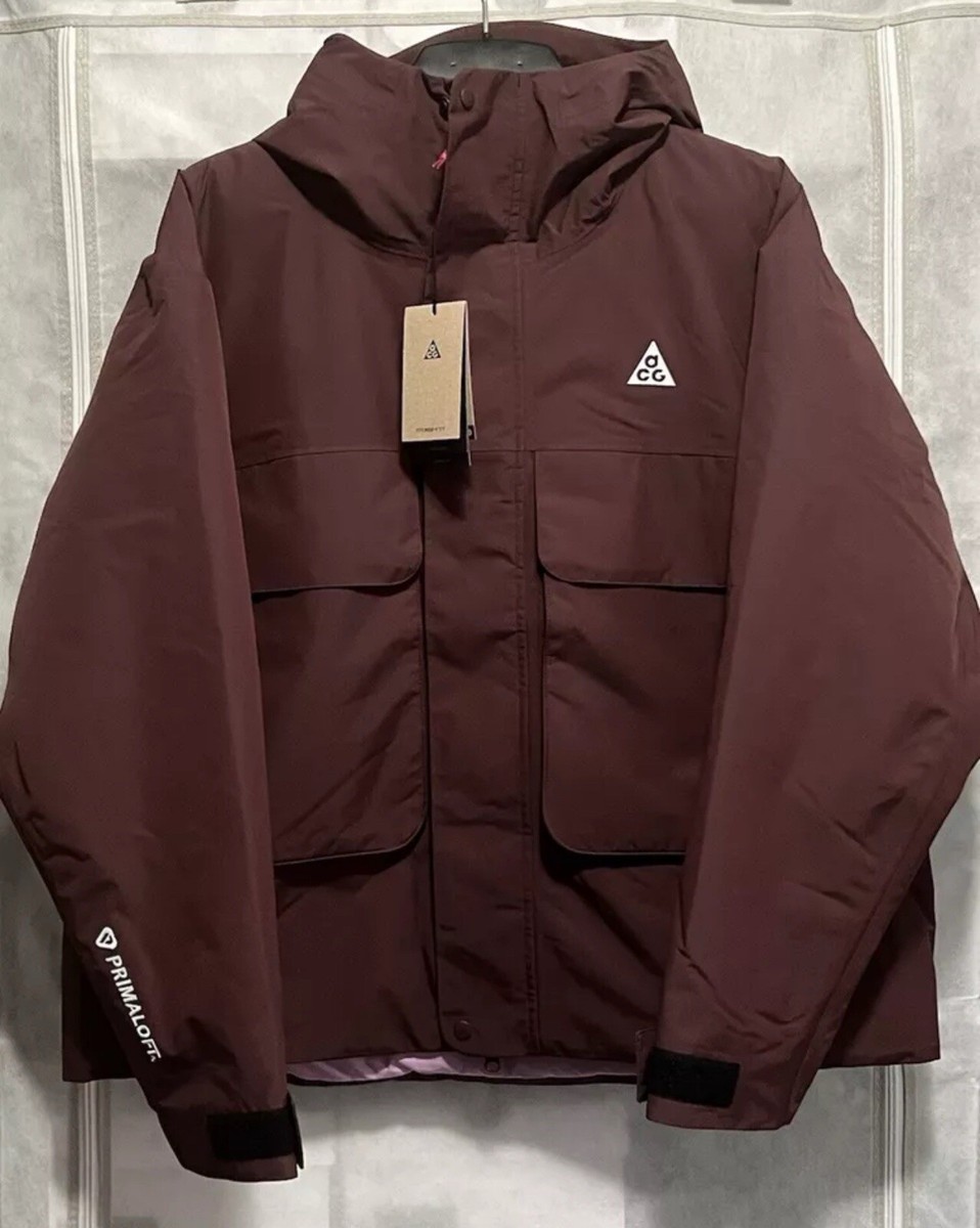 Nike ACG PrimaLoft Skull Peak Storm-FIT Burgundy Jacket FV8681 652