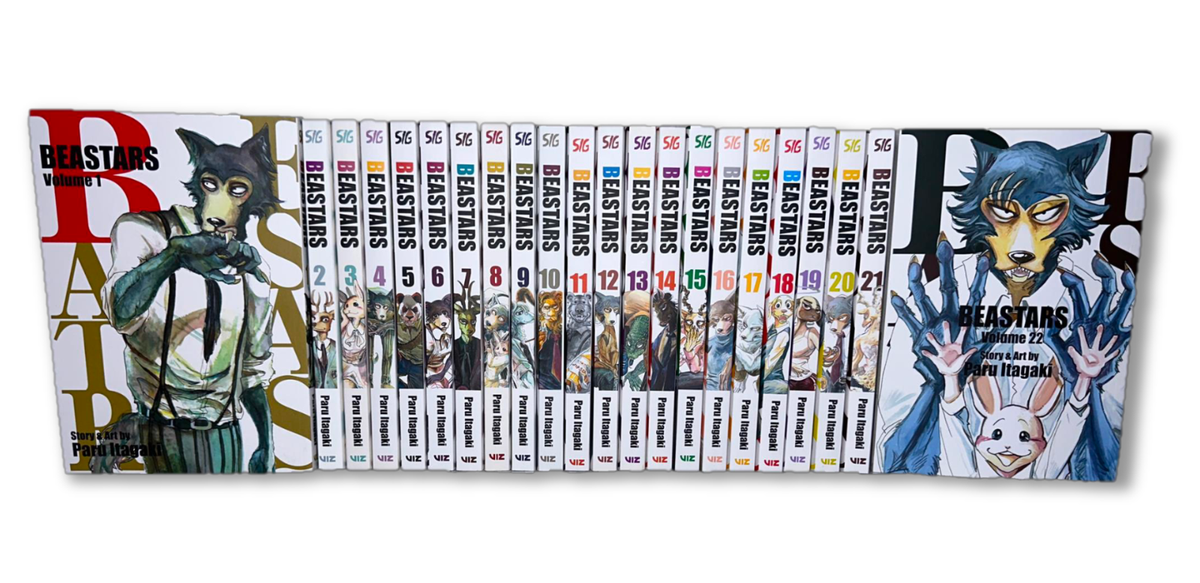 Beastars Volumes 1-22 Complete Manga Set BRAND NEW English