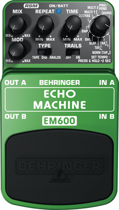 Behringer Echo Machine EM600 Echo Guitar Effect Pedal for sale