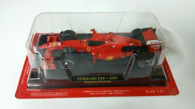 FERRARI F60 2009 G. FISICHELLA F1 FORMULE 1 N°3 rouge au 1/43 sous