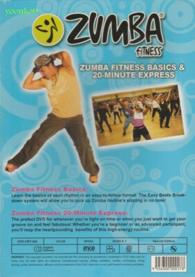 Zumba Fitness Basics & 20 Minute Express _ DVD Region All | eBay
