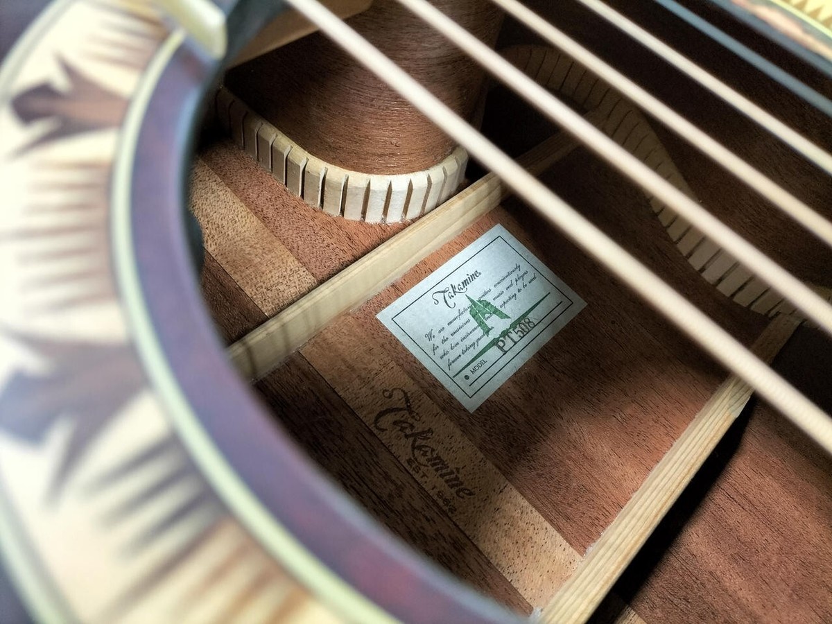 Takamine PT508 Acoustic Electric Guitar Made in Japan | eBay