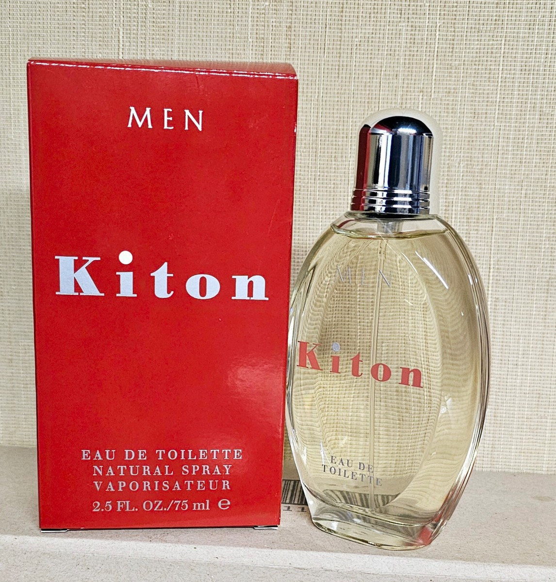 Kiton Men By Kiton Fragrance (Old Version) 2.5 oz Edt Spray New In