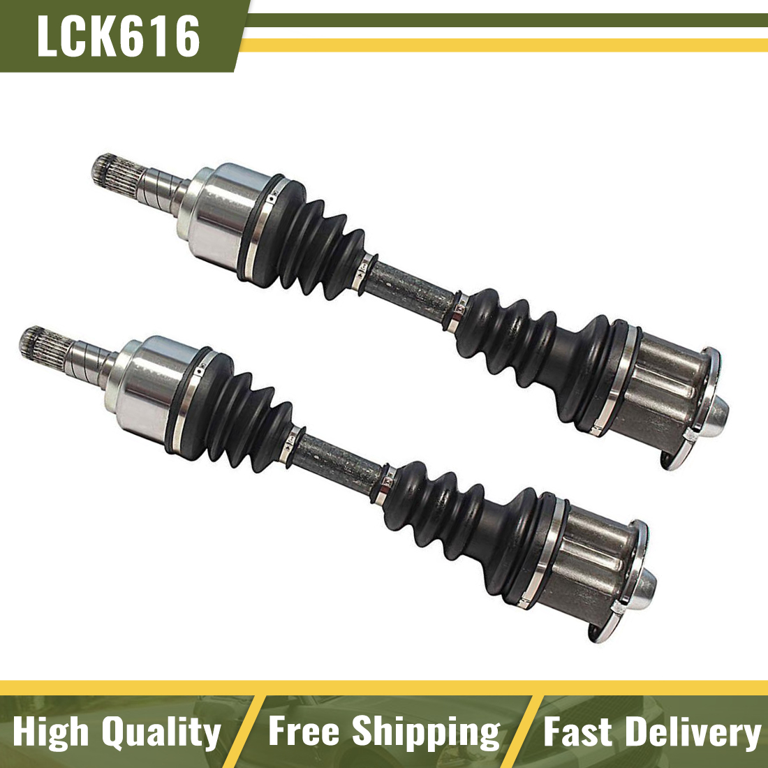 Fits Datsun 280Z 280ZX Turbo 1981-83 Pair Rear LH+RH CV Joint CV