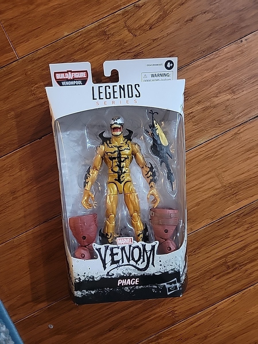 PHAGE Marvel Legends Symbiote Spiderman BAF Venompool Venom