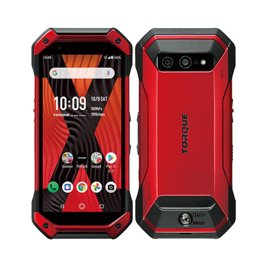 KYOCERA TORQUE 5G KYG01 Red 128GB Android Smartphone Unlocked Used