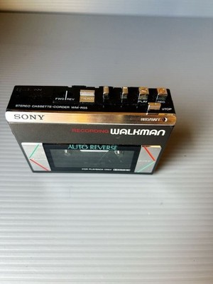 Sony WM-R55 Walkman Stereo Portable Cassette Player [For Parts] | eBay