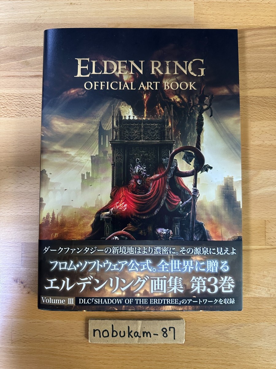 ELDEN RING OFFICIAL ART BOOK Volume III | eBay