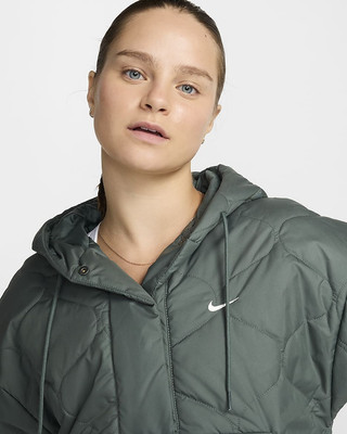 Nike Sportswear Essential Women's Quilted Anorak Jacket FZ7364-338