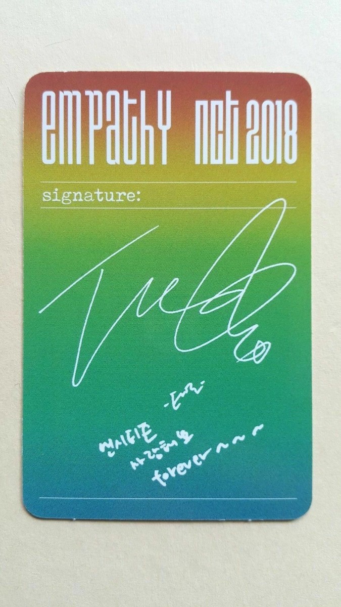 NCT 2018 Empathy Official Photocard Photo Card Full 36 pcs( Dream