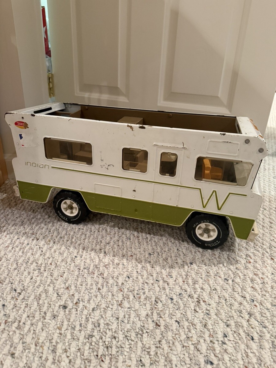 1970s Vintage Tonka Winnebago Indian RV Camper Toy 22
