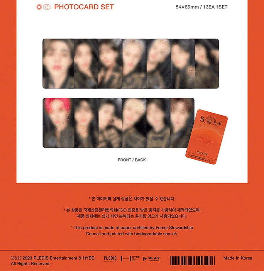 SEVENTEEN WORLD TOUR [BE THE SUN] SEOUL [DVD/DIGITAL CODE/DIARY]+