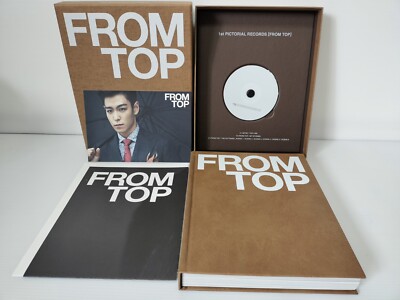 BIGBANG T.O.P FROM TOP 1st PICTORIAL RECORDSFirst Photobook& DVD