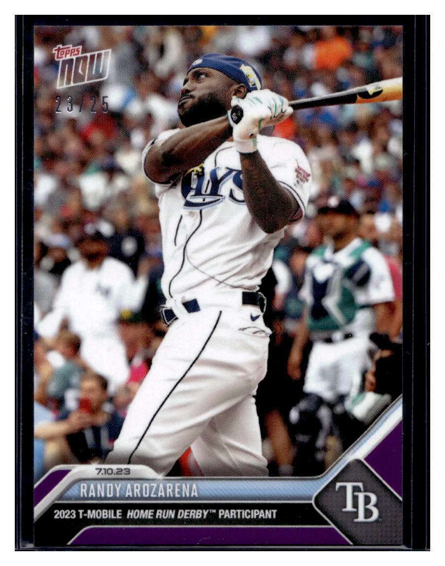 2023 Topps Now #549 Randy Arozarena Purple Parallel Card #d /25 | eBay