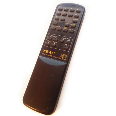 Teac RC-673 Remote Control Unit for CD Player | eBay