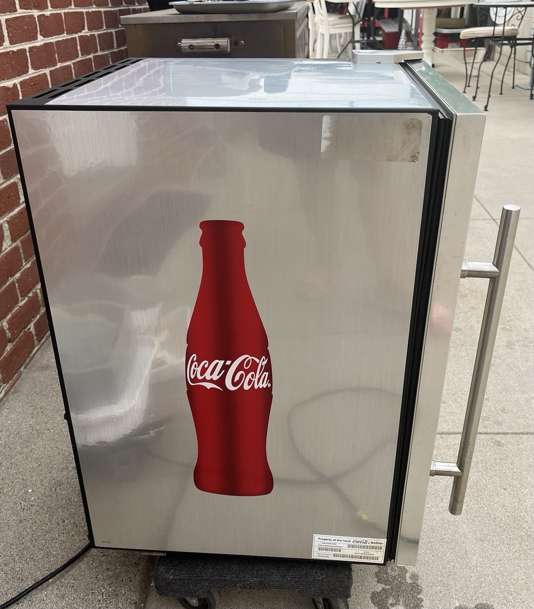 Coke Refrigerator W/ Glass Lighted Door and Interior Lights | eBay