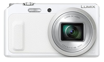 Panasonic Lumix TZ57 20X 15 MP Digital Camera White DMC-TZ57-W