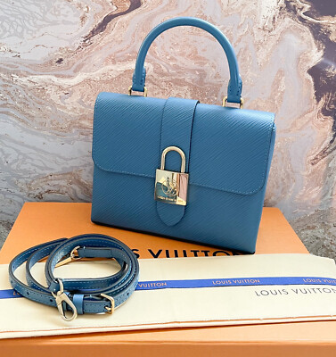 Louis Vuitton Locky BB Epi Blue Leather Crossbody Bag | eBay
