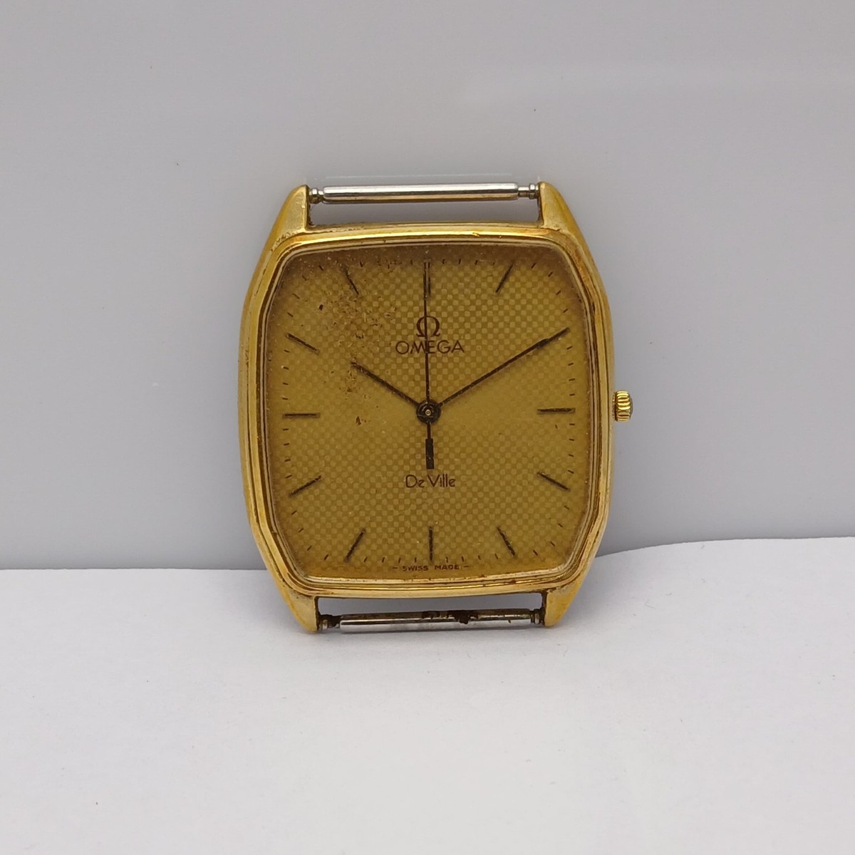 Omega De Ville 1417 Quartz Vintage Watch For Parts | eBay