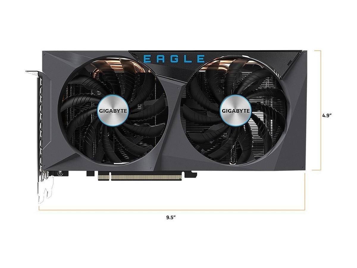 GIGABYTE GeForce RTX 3060 Ti EAGLE OC 8GB GDDR6 Graphics Card for