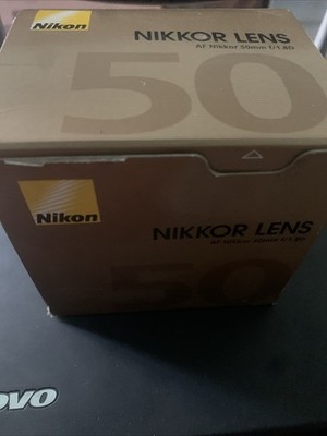 Nikon NIKKOR AF-S 50mm F/1.8G Lens - Black (2199) for sale online