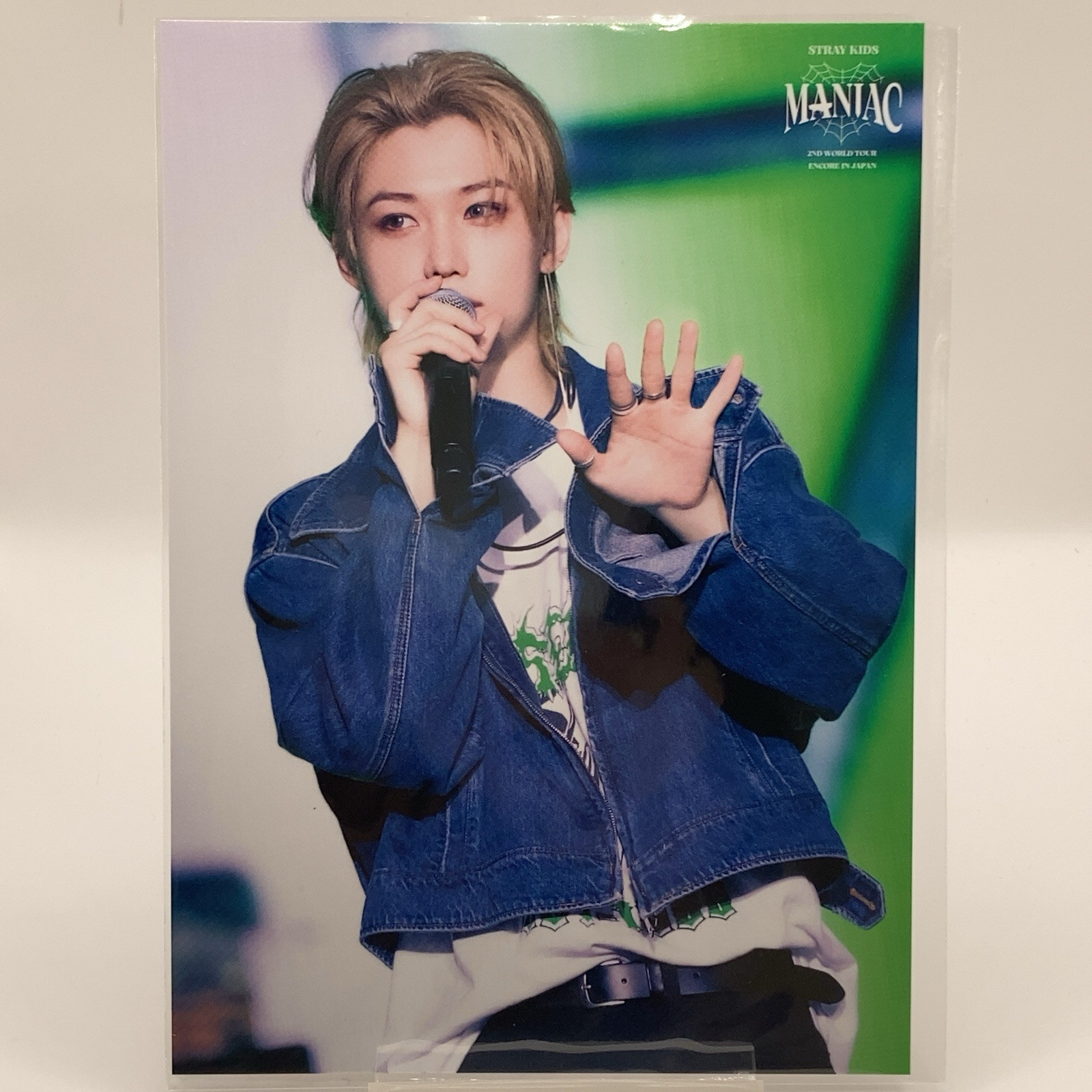 Felix Stray Kids SKZ Post Card MANIAC 2nd World Tour Encore In