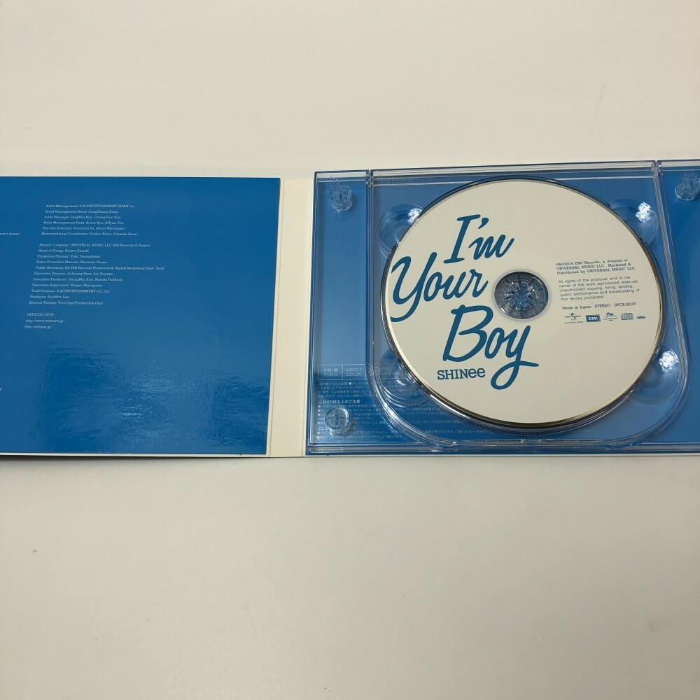 SHINee I'm Your Boy Type A JAPAN CD + DVD First Limited Edition | eBay