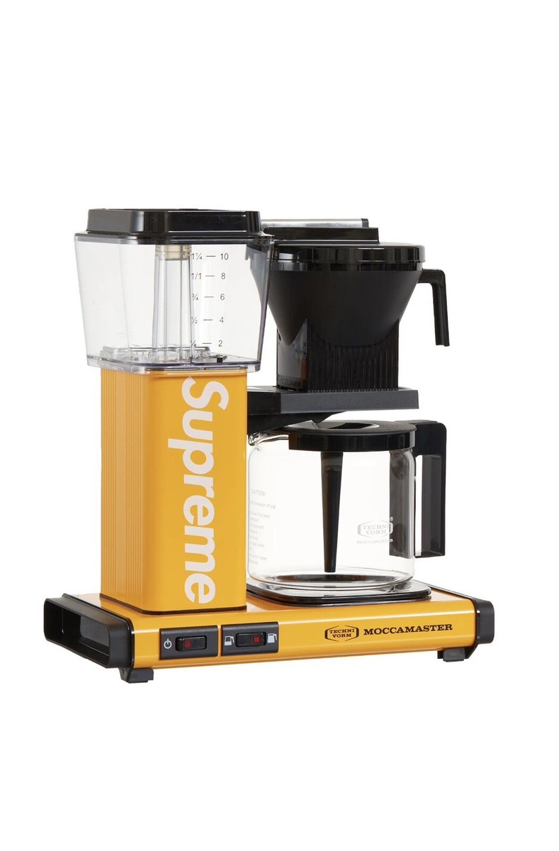 Supreme Moccamaster KBGV Select Coffee Maker - YELLOW - Brand NEW