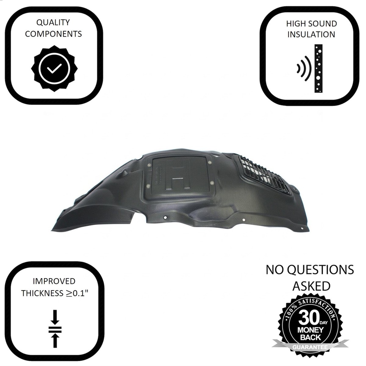 Fender Liner Passenger Side for BMW 3 Series F-30 F-31 F-34 2013