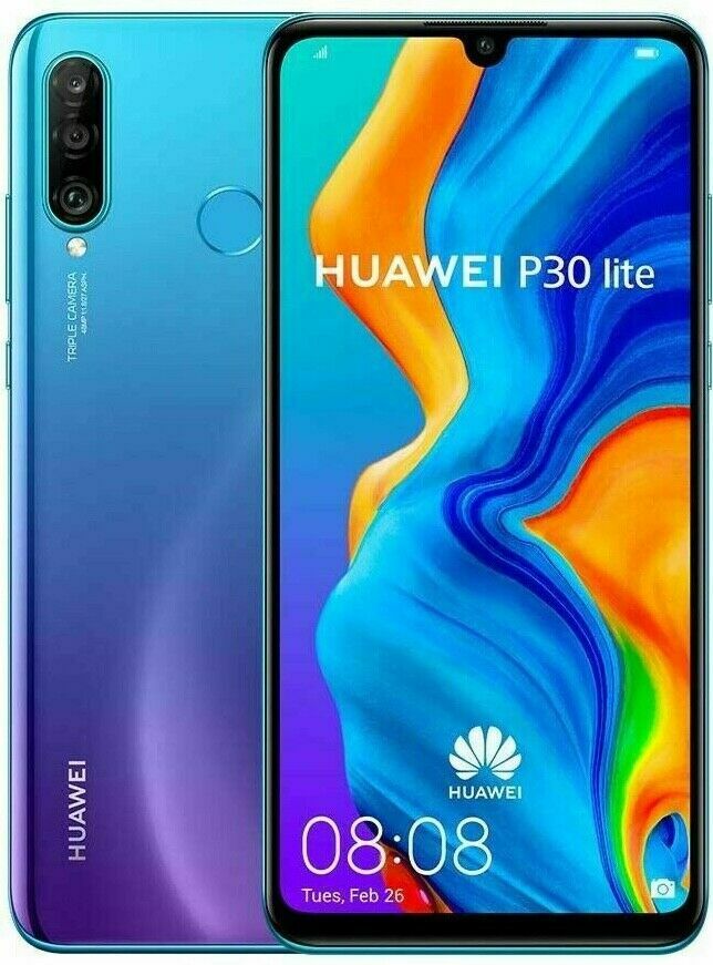 Huawei P30 lite - 128GB - Peacock Blue (Unlocked) Smartphone