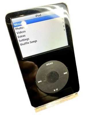 Apple iPod 30GB BLACK第5世代 MA146J/A iPod Classic 第5世代 中古