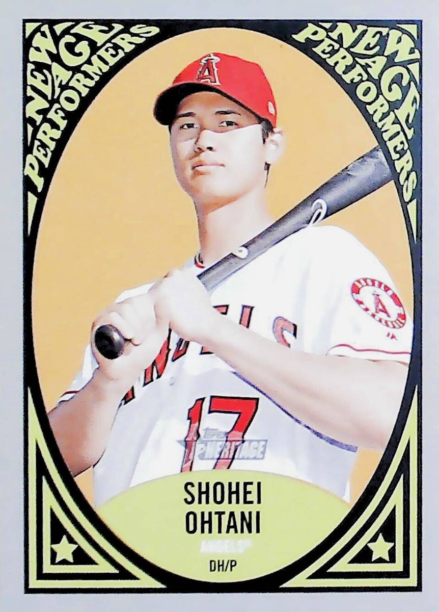 2019 Topps Heritage NAP-14 New Shohei Ohtani Age Performers Mint