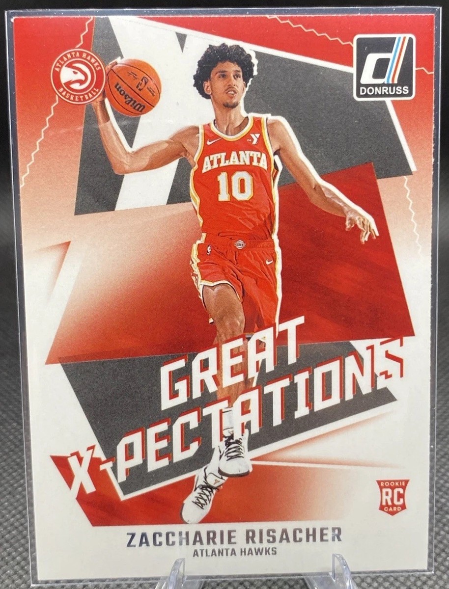 2024-25 Donruss Zaccharie Risacher Great X-Pectations RC #25