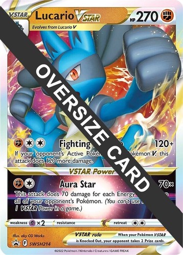 PSA 10 Pokemon Card Lucario VSTAR HR 305/S-P 2022 Event Winner