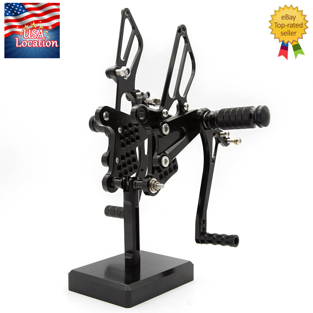 2009-2025 Kawasaki Ninja ZX6R ZX636 FX CNC Rearset Footpegs GP