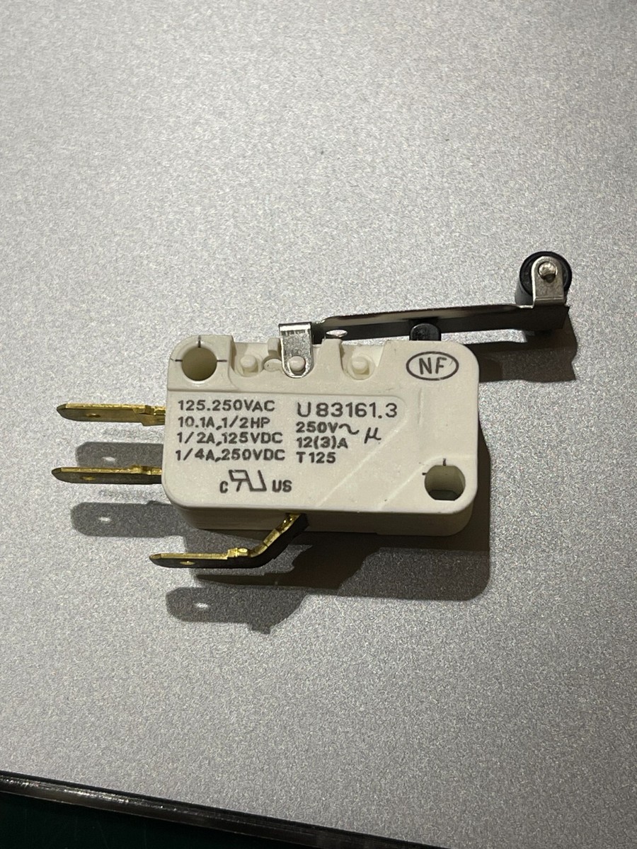 CROUZET U83161.3 MICRO LIMIT SWITCH 125/250VAC 1/2HP 10.1A -FREE