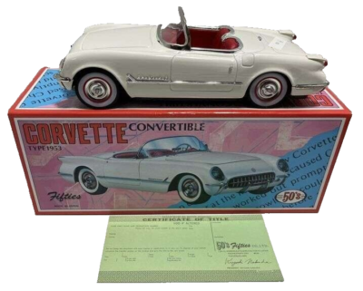 Fifties Japan Corvette Convertible Type 1953 1:18 Scale White | eBay
