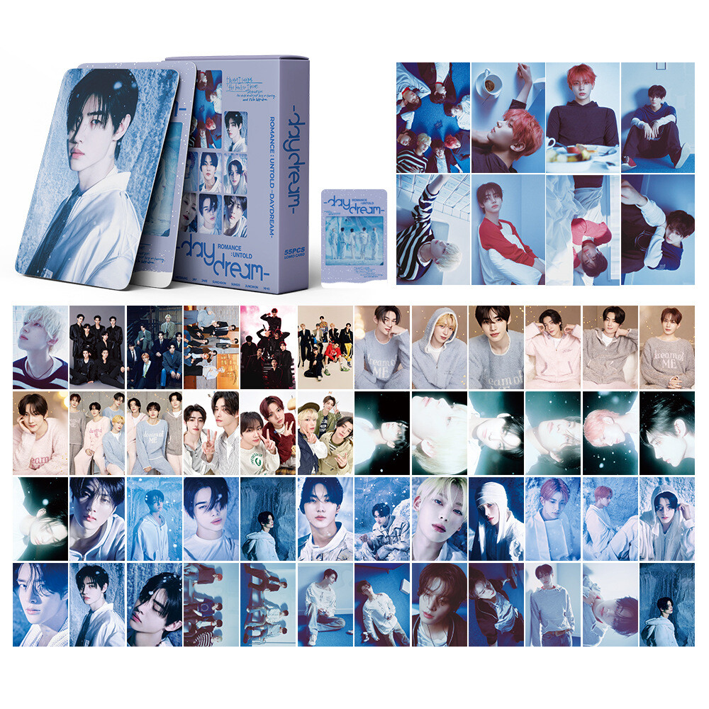 55pcs Set Kpop ENHYPEN ROMANCE: UNTOLD-daydream Lomo Card