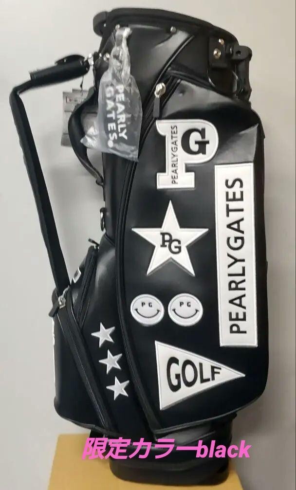 Pearly Gates Caddy Bag Nico-chan Black Limited Color from Japan